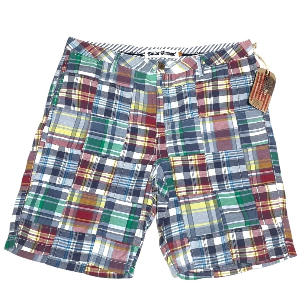 Tailor Vintage Patchwork Shorts